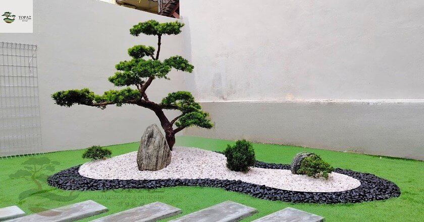 Miniature Zen Gardens for Bonsai Island Garden