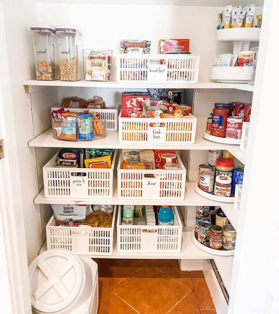 Unified Pantry Look for Small Homes Pantry Organization Ideas
