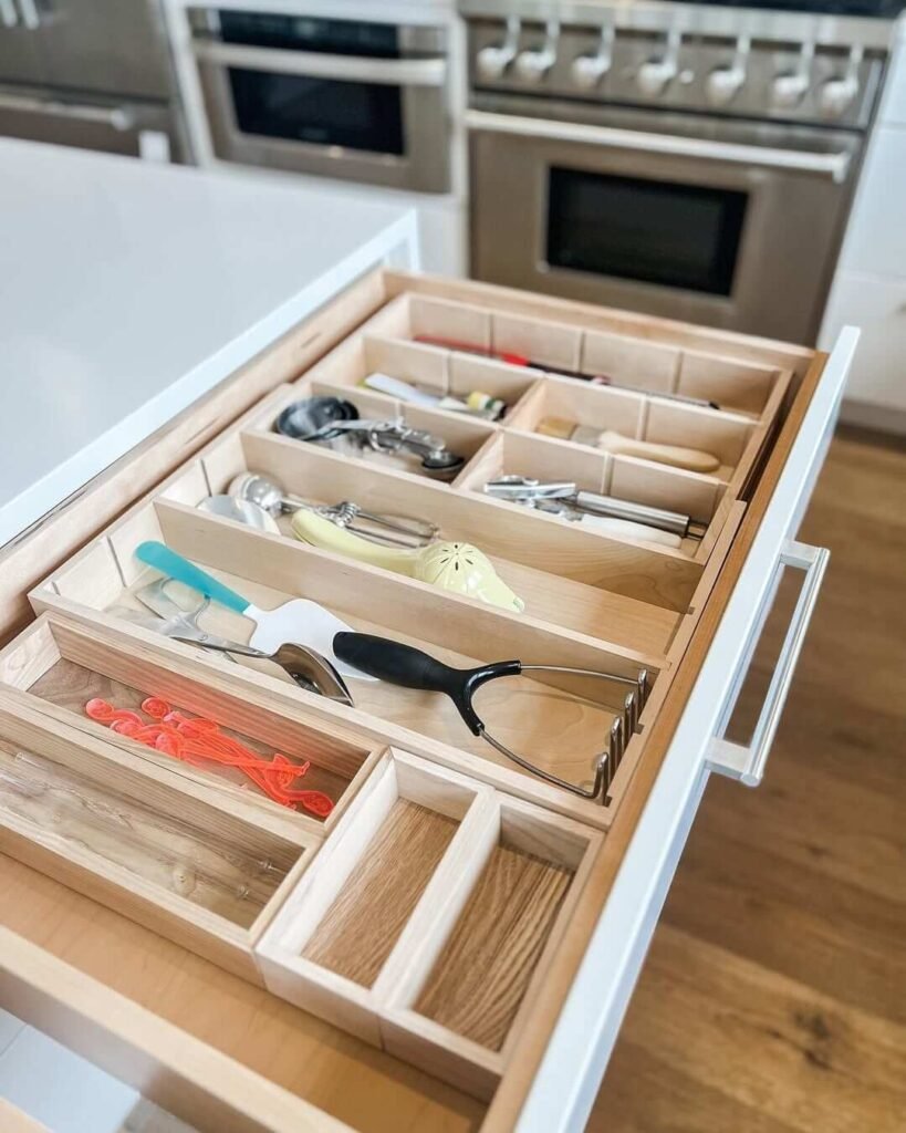 15. Micro Organized Gadget Drawer