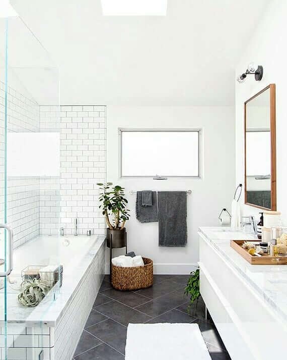 Scandinavian Farmhouse Bathroom