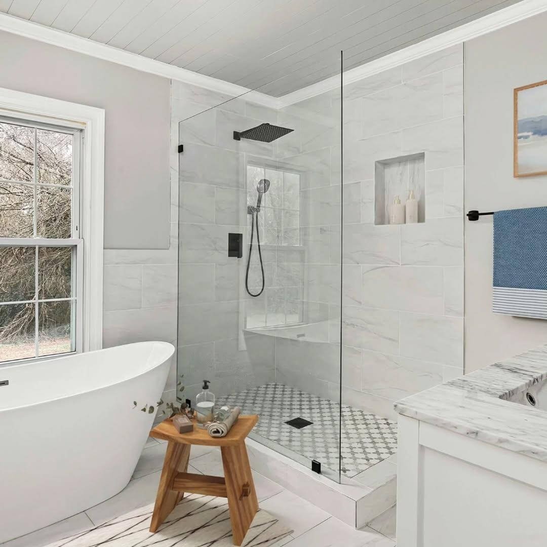 Scandinavian Farmhouse Bathroom