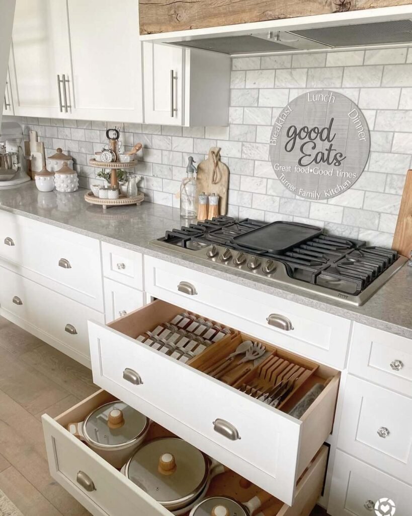 17. Spice and Utensil Combo Drawer for the Home Chef