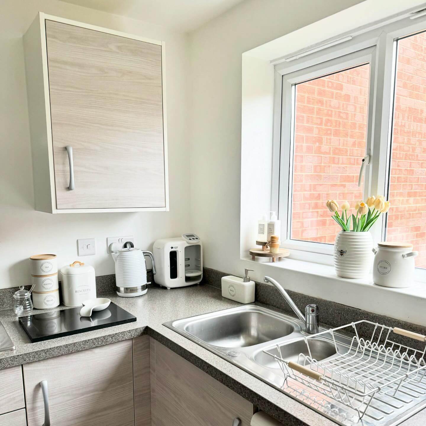 Compact and Purposeful in Kitchen Corner Cabinet