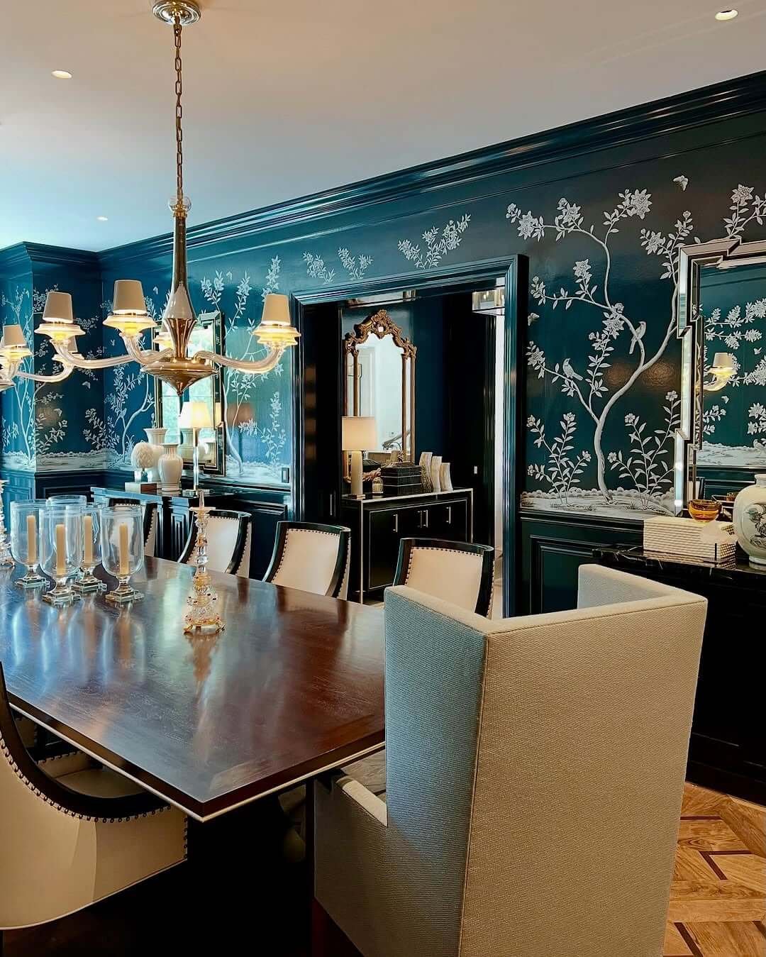 Midnight Blue with Dining Room Paint Color Ideas