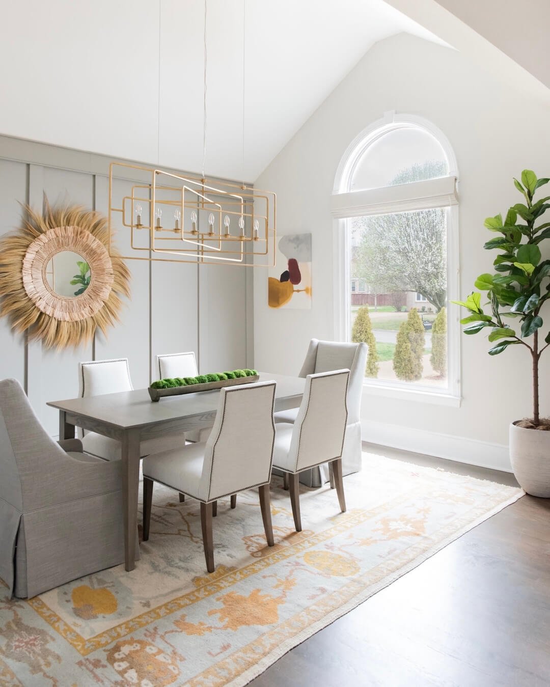 Spindle Chairs with Soft Cushions for in Dining Room Chair