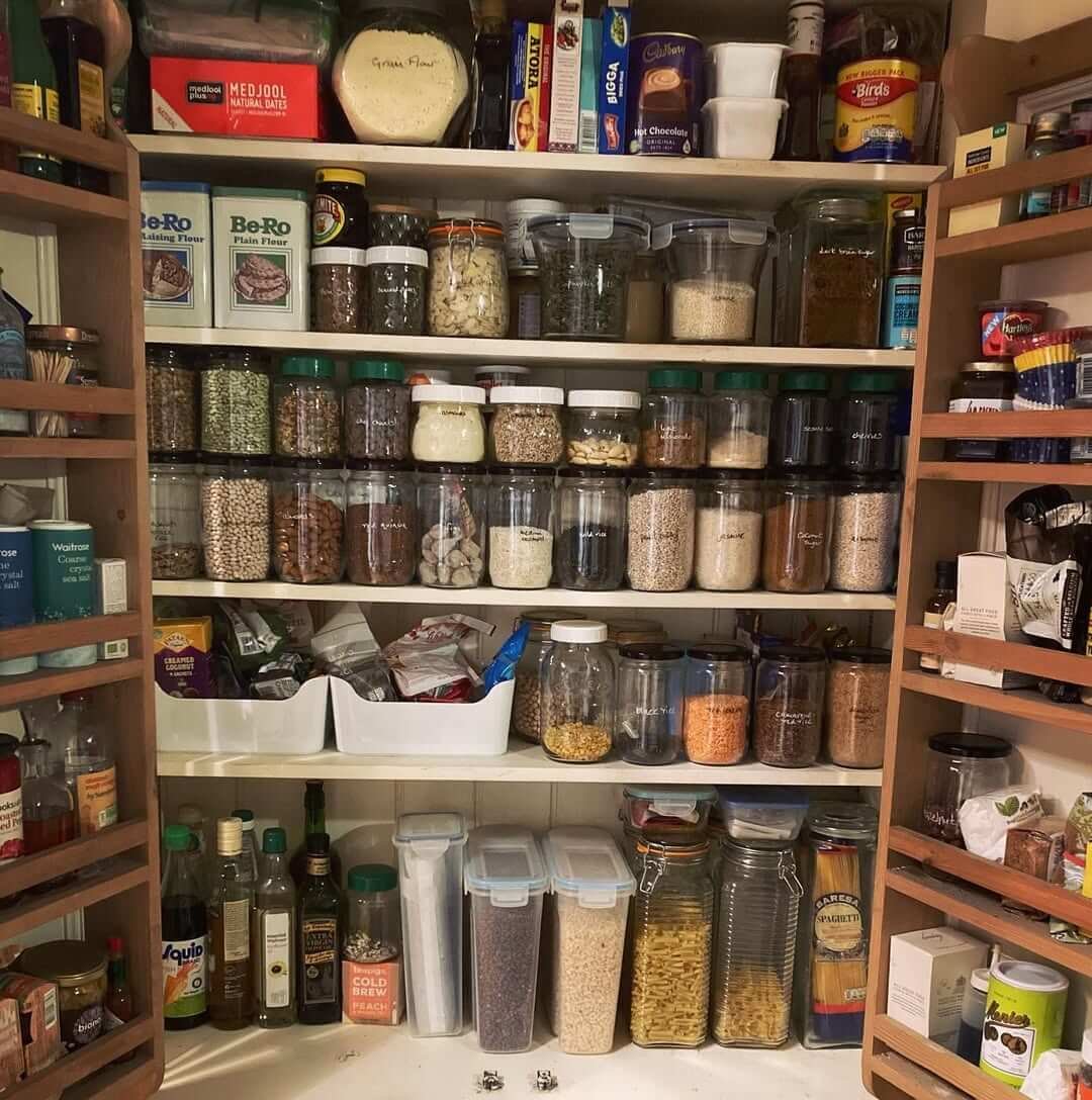 Storage for Dry Goods Kitchen Cupboard Organization Hacks