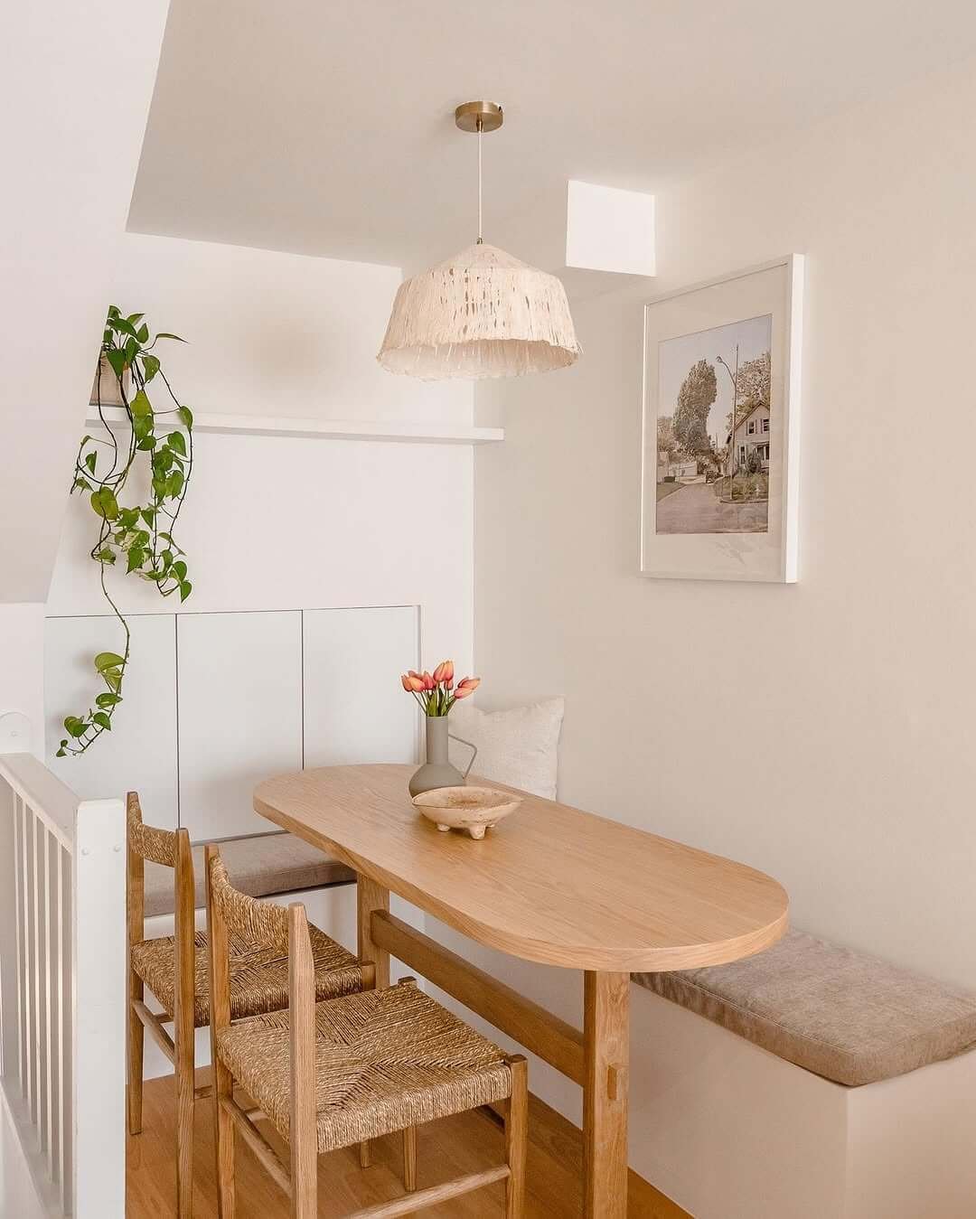 Scandinavian Simplicity with Dining Nook