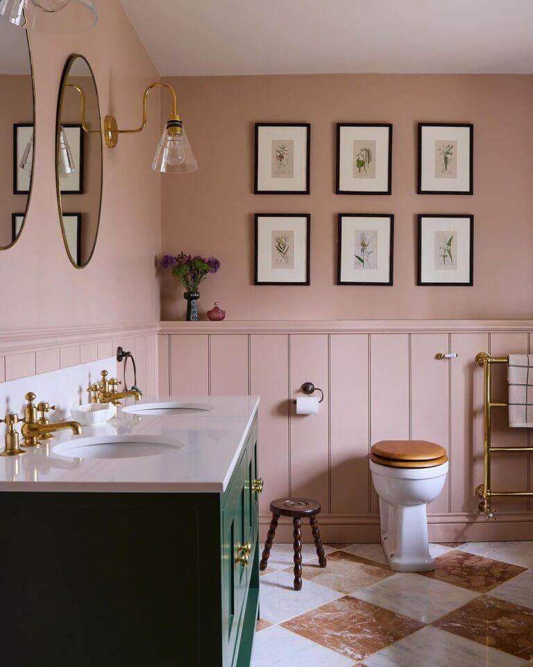 Bathroom Gallery Wall