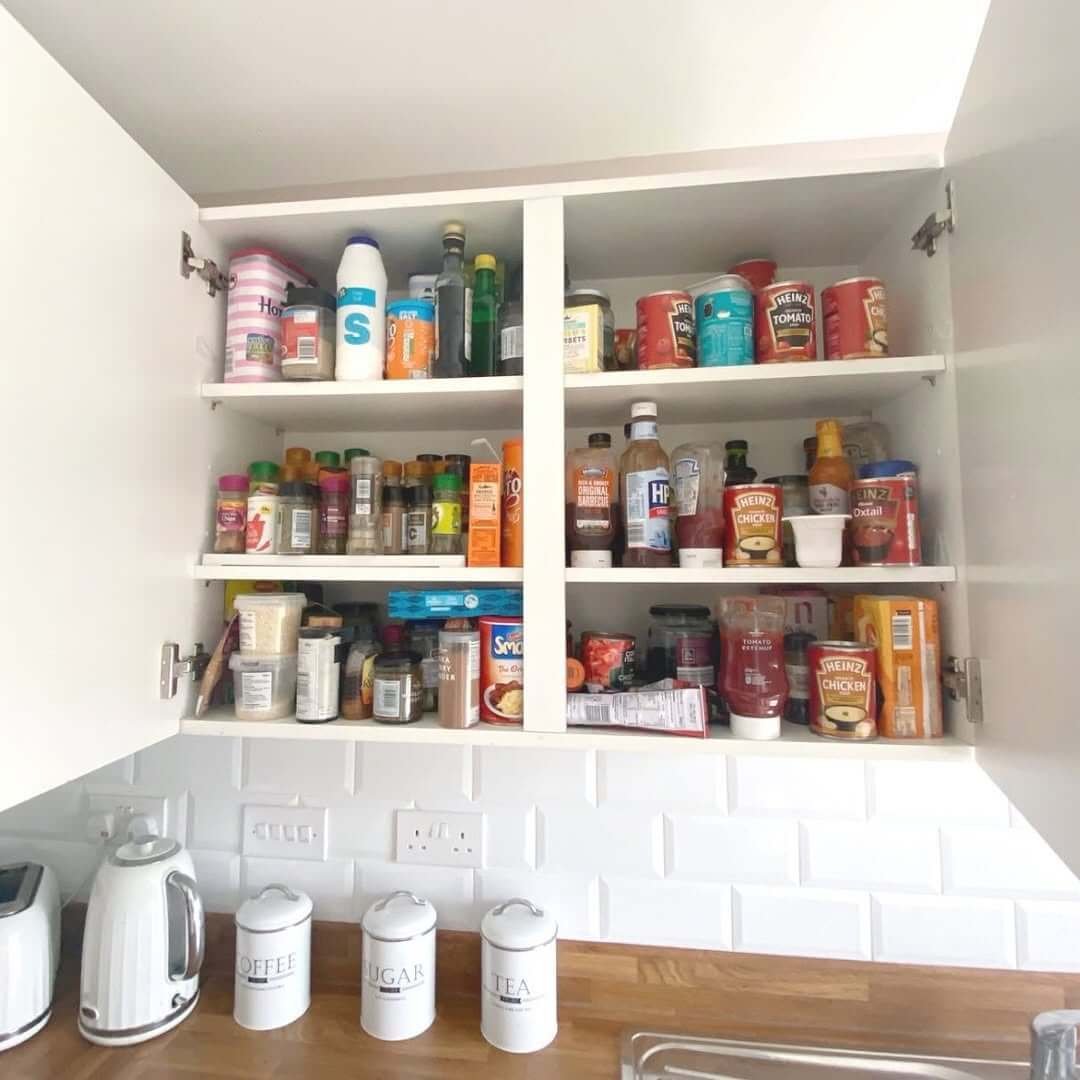 Functional Everyday Cupboard Kitchen Cupboard Organization Hacks