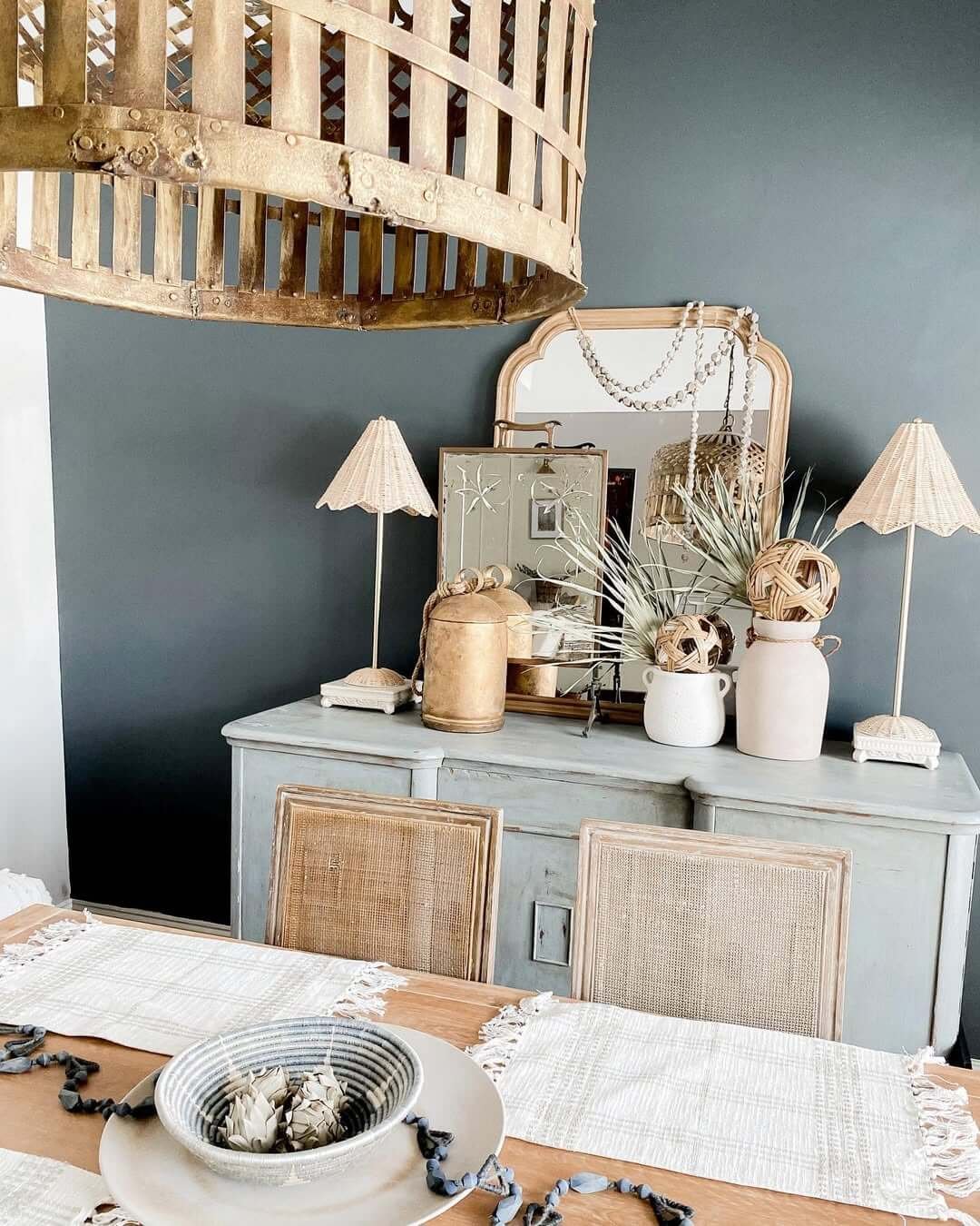 Charcoal Gray with Dining Room Paint Color Ideas