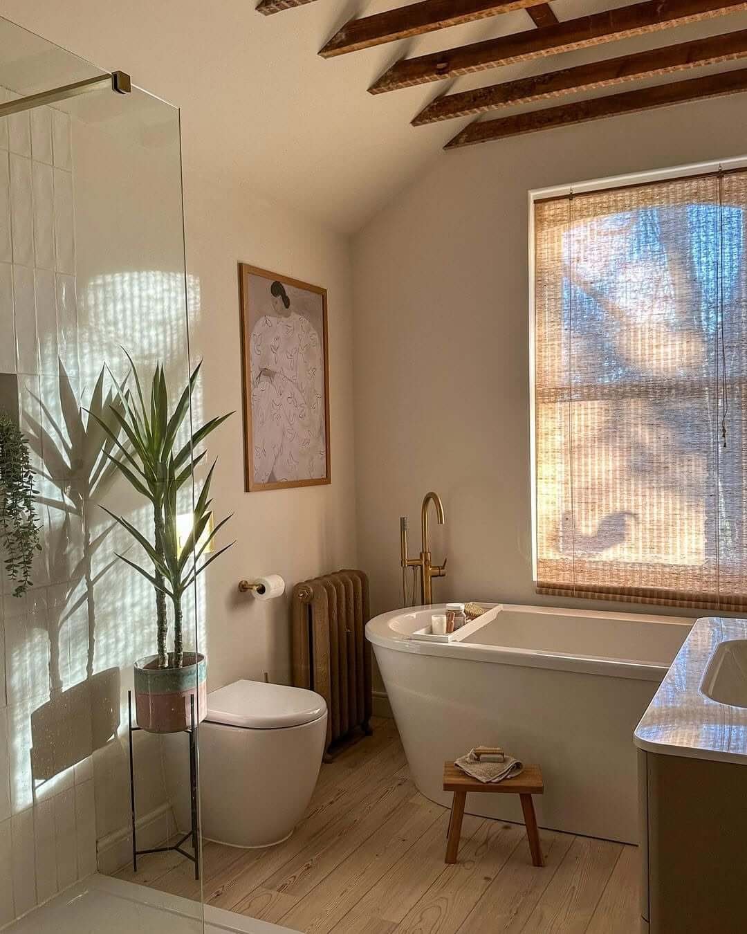 Scandinavian Farmhouse Bathroom