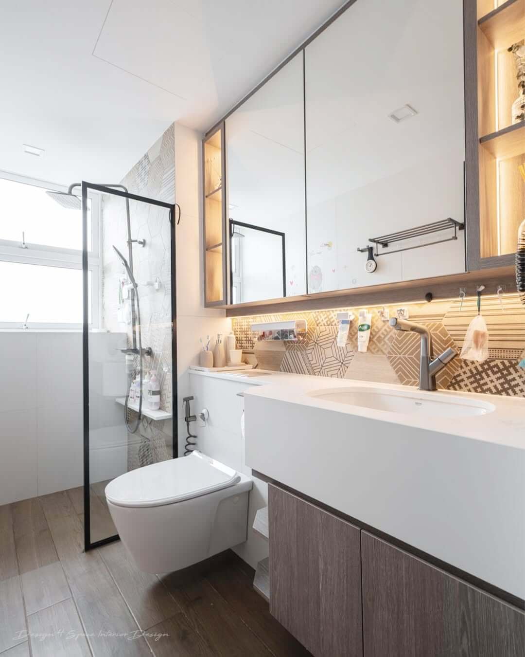 Scandinavian Farmhouse Bathroom