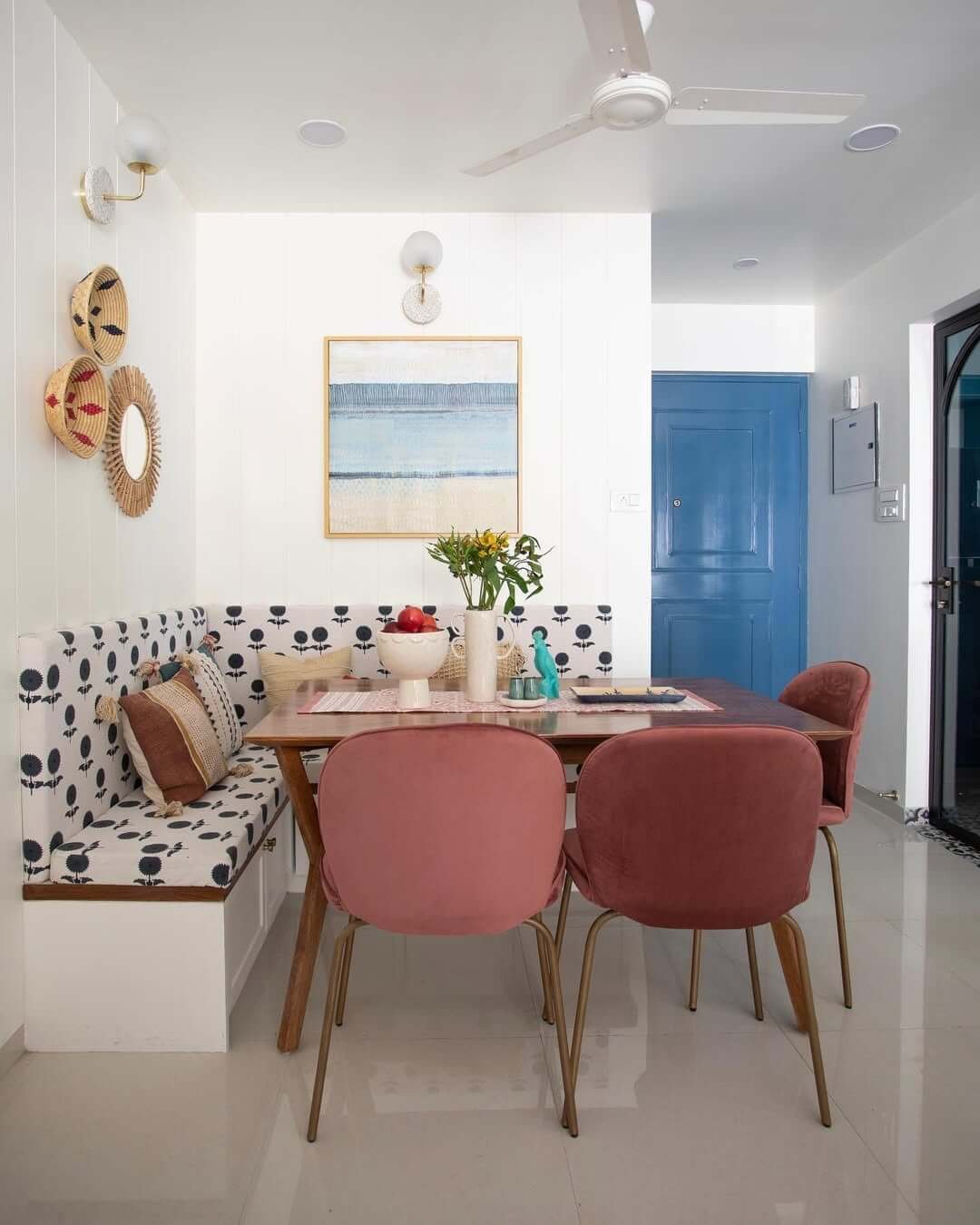 Eclectic and Playful with Dining Nook