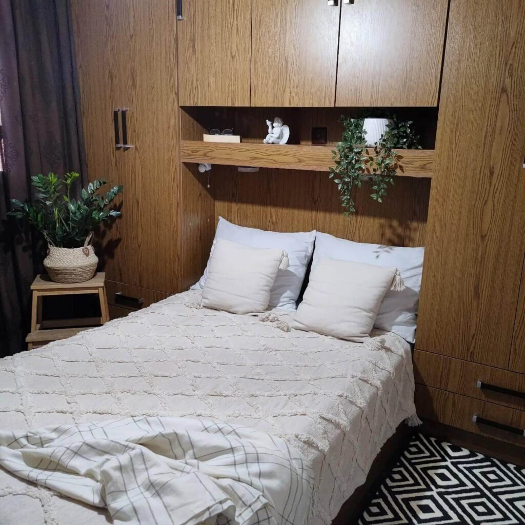 3. Use Vertical Space with Wall Cabinets