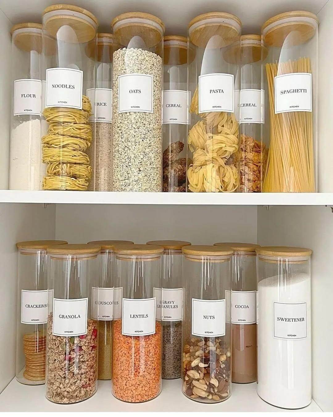 Vertical Efficiency in Kitchen Cupboard Organization Hacks 