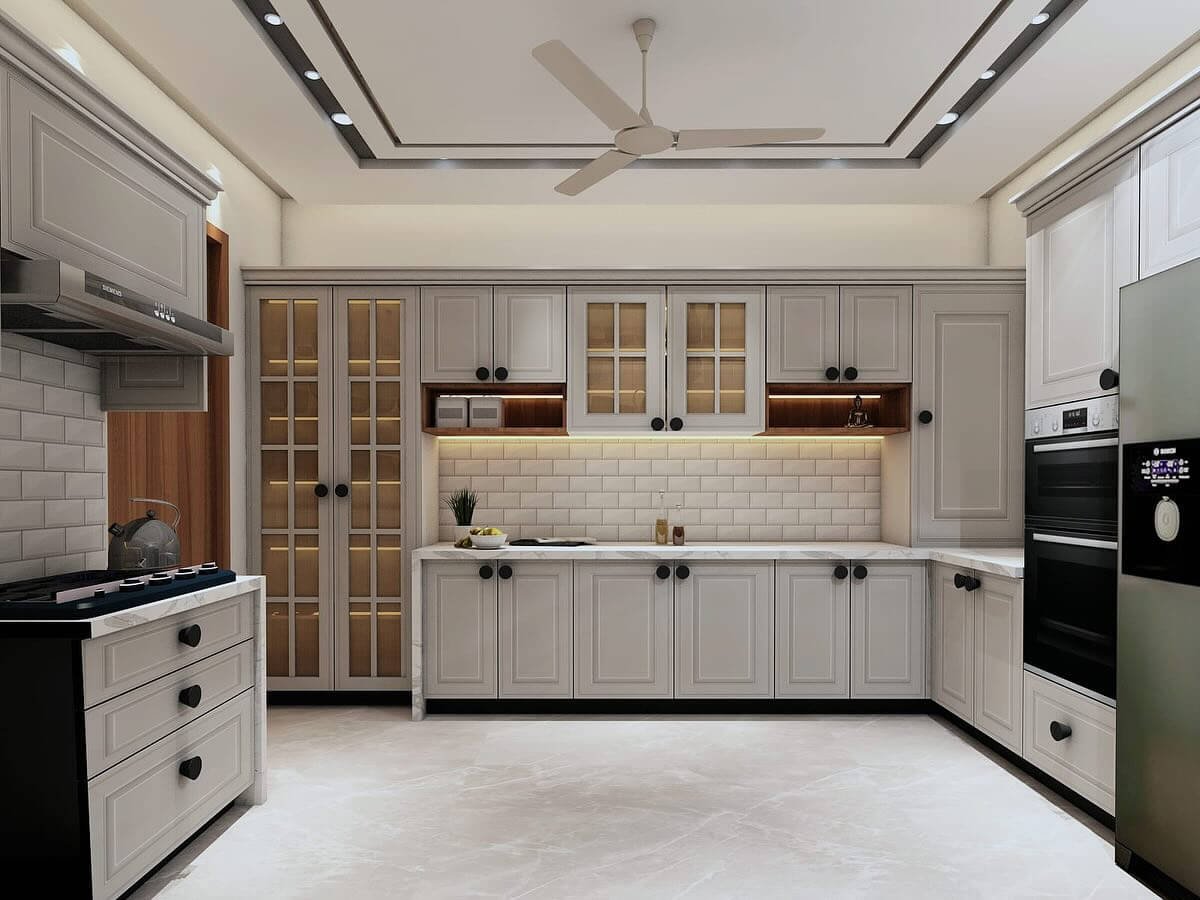 Symmetry and Statement Cabinetry in Classic Timeless Kitchen Ideas