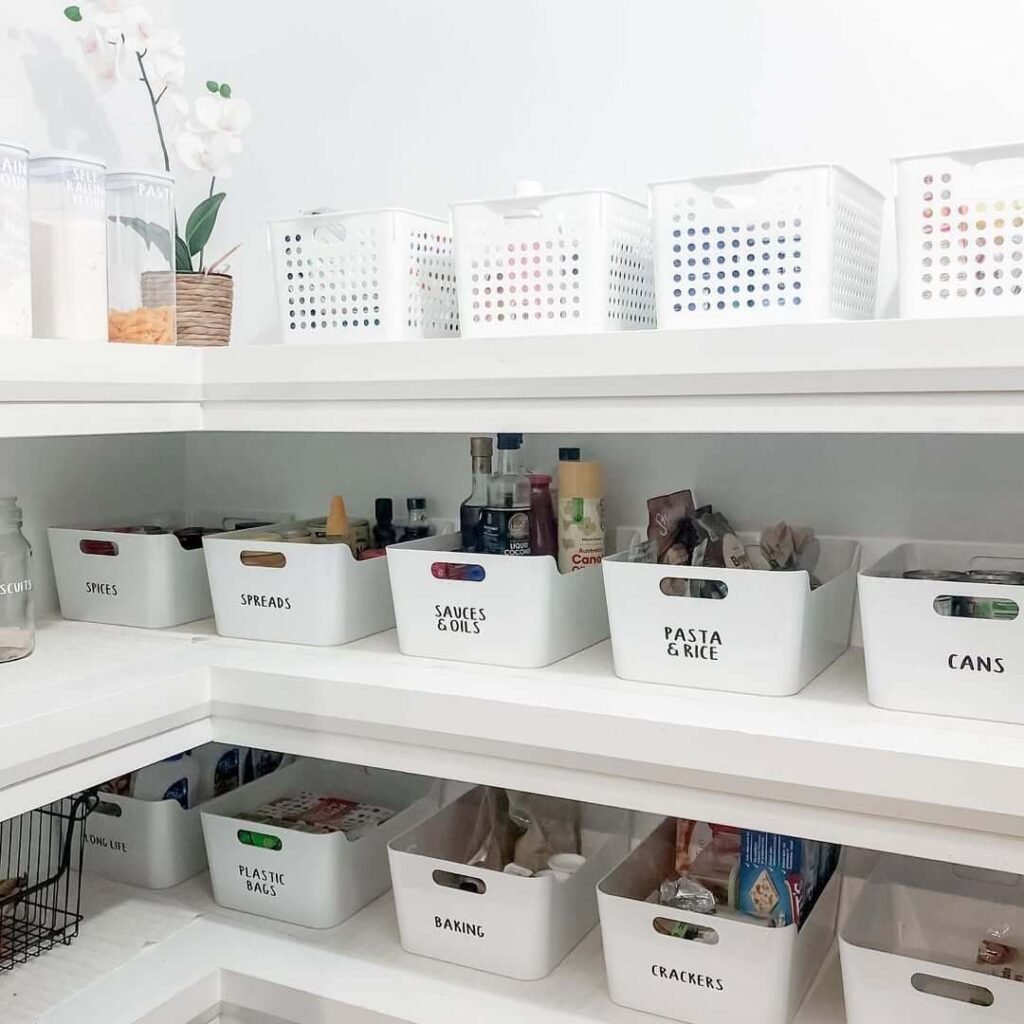 Lighing in Deep Pantry Organization Ideas for Small Homes