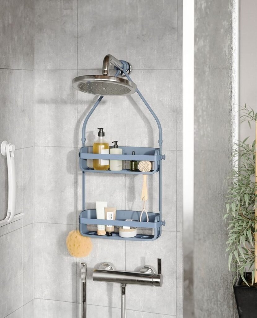 5. Install a Shower Caddy for Streamlined Bath Storage