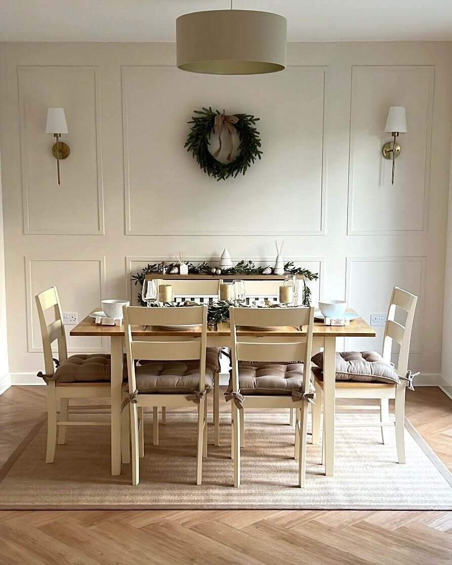 Warm Greige for Dining Room Paint Color Ideas