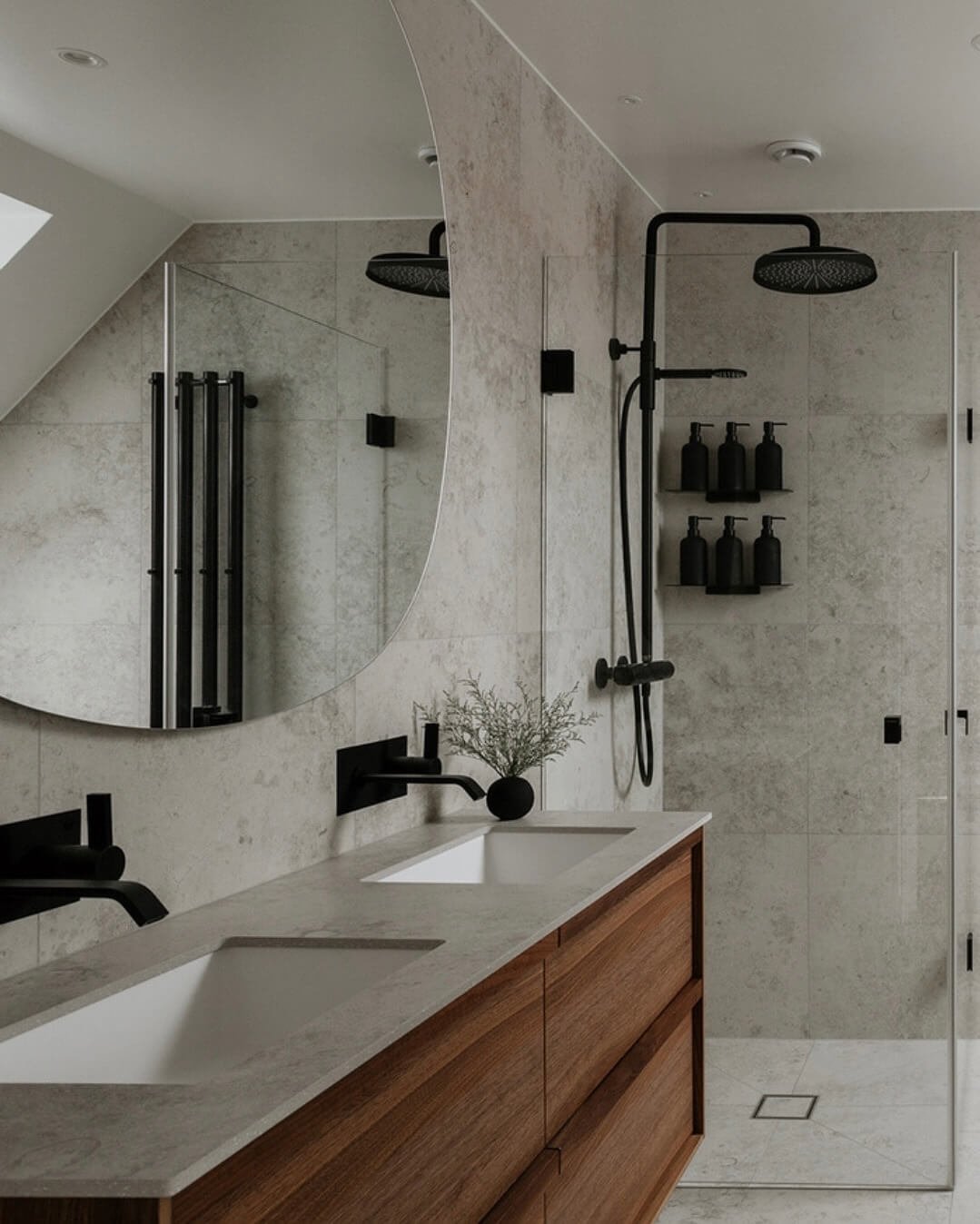 Scandinavian Farmhouse Bathroom