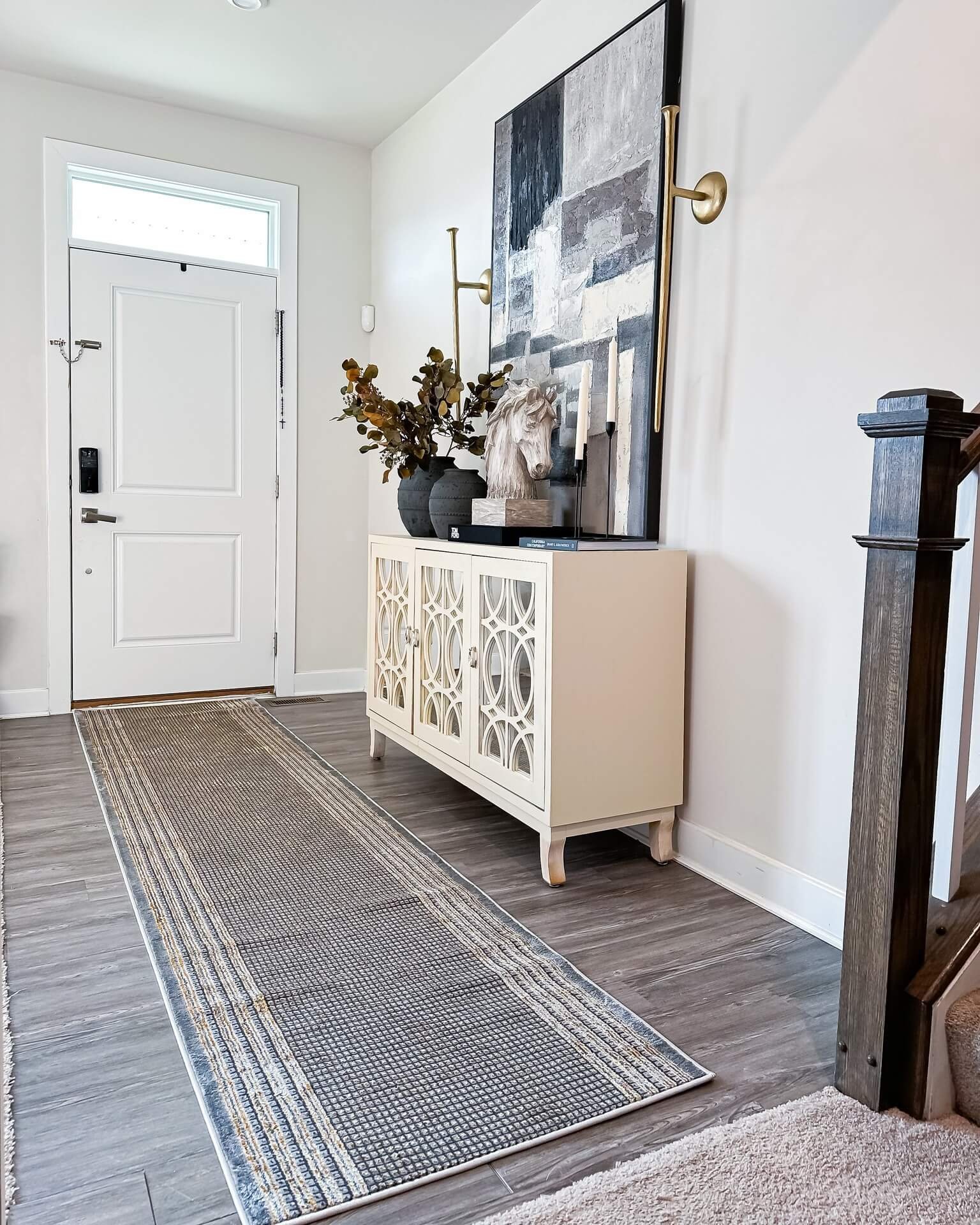 Artistic Fall Decor in Entryway Decor Ideas