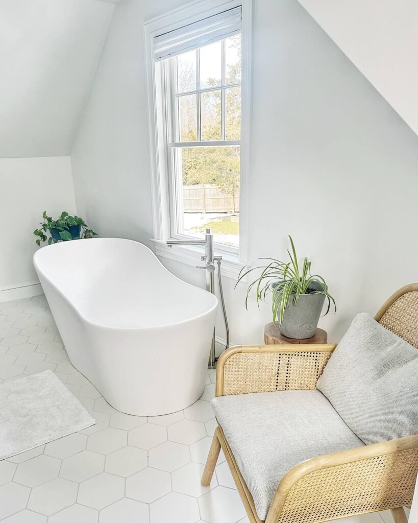 8. Designate a Spa Inspired Corner for Visual Serenity