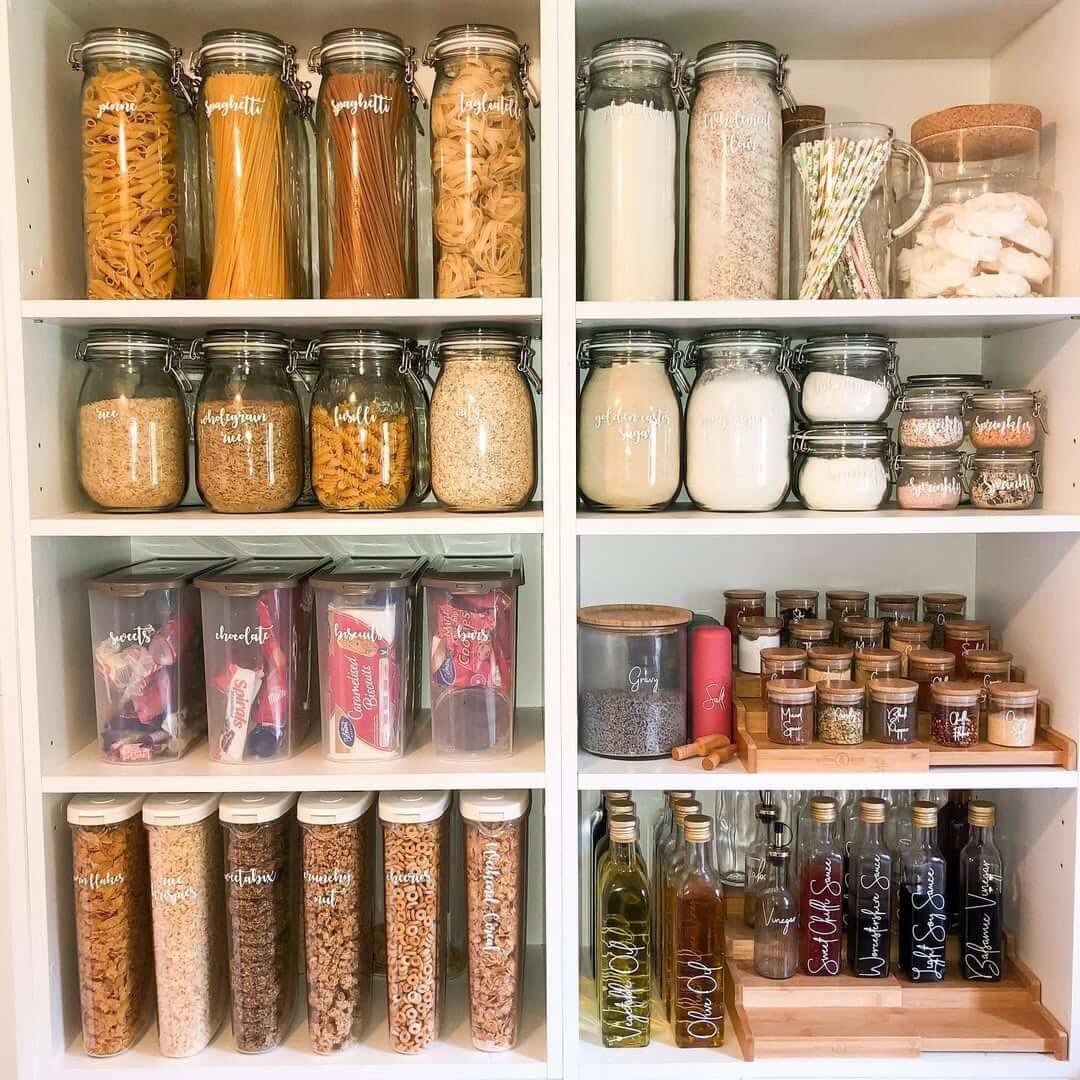 Pantry Perfection With Layered Storage Kitchen Cupboard Organization Hacks 
