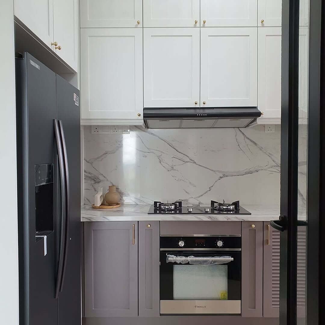 Two-Tone Cabinetry for Kitchen Cabinet Storage Ideas