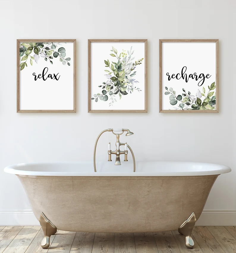 Bathroom Gallery Wall Ideas