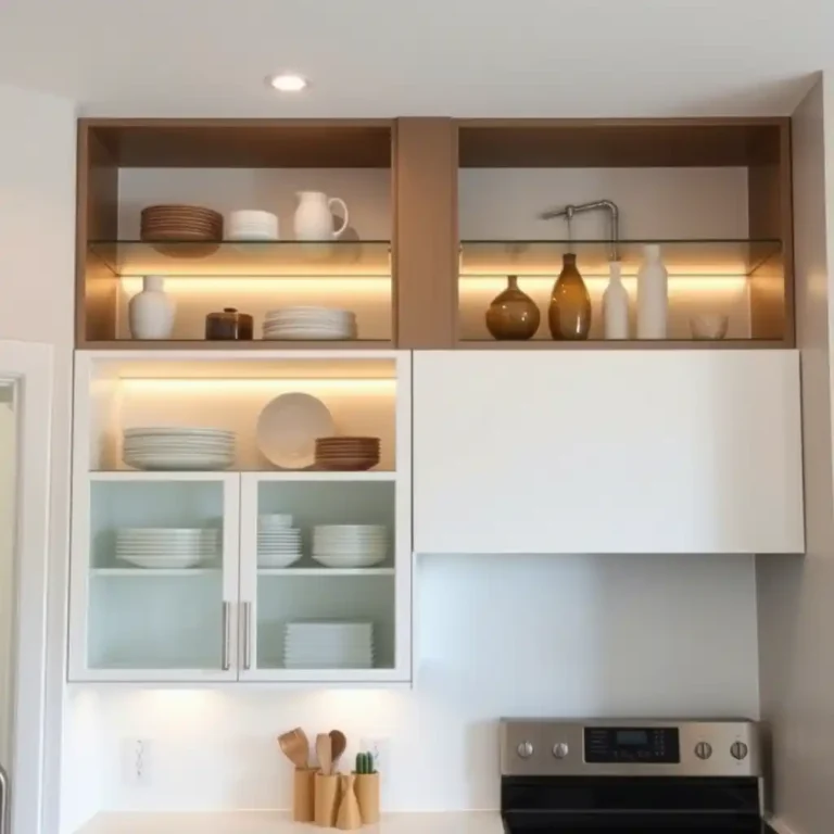 Stylish Above Kitchen Cabinet Decor
