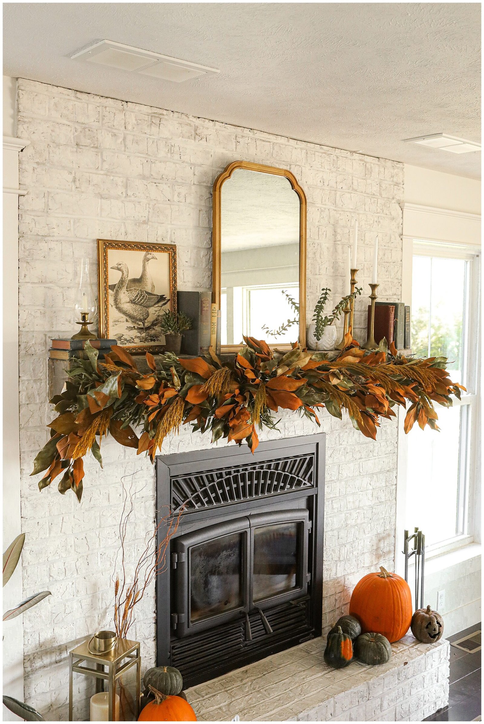 Unleash Your Creativity: DIY Fall Mantle Decor Ideas You’ll Love - Seasonal Signs: A Rustic Touch