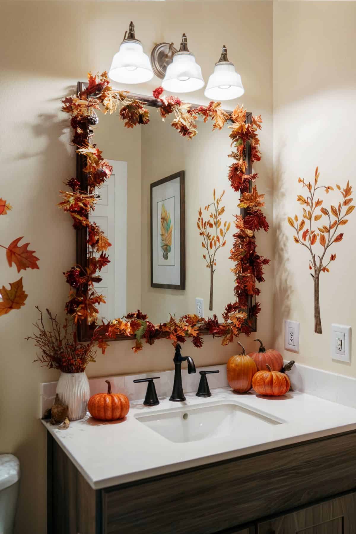 25 Cozy Fall Bathroom Decor Ideas That Will Make You Fall in Love with Your Space! - Elegant Simplicity