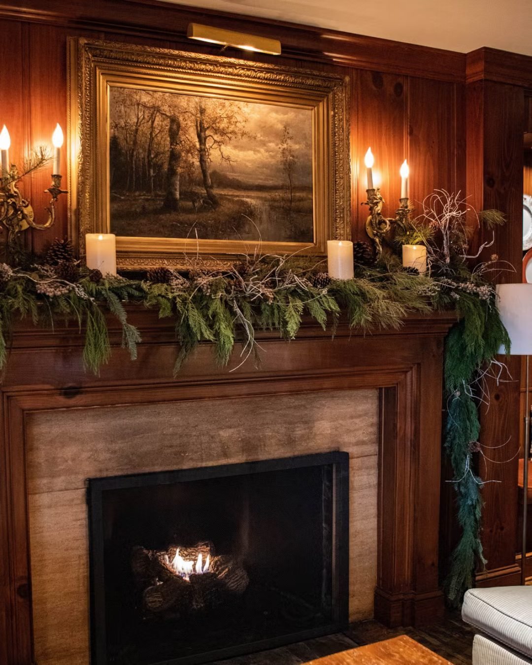 Unleash Your Creativity: DIY Fall Mantle Decor Ideas You’ll Love - Nature’s Bounty: Verdant Greens and Earthy Tones