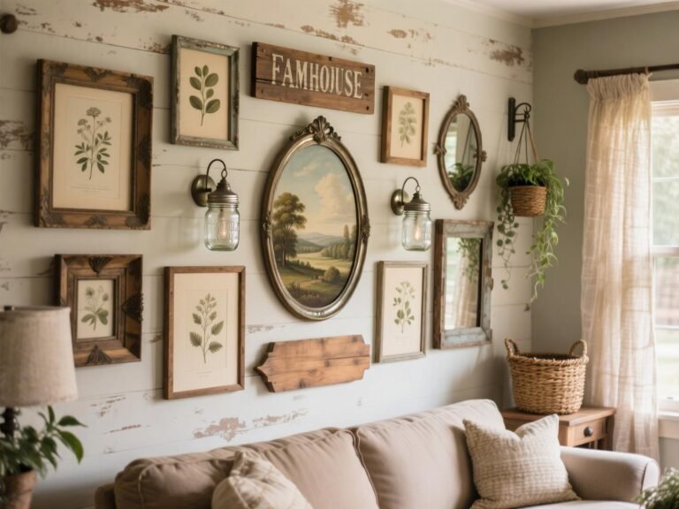 Farmhouse Gallery Wall