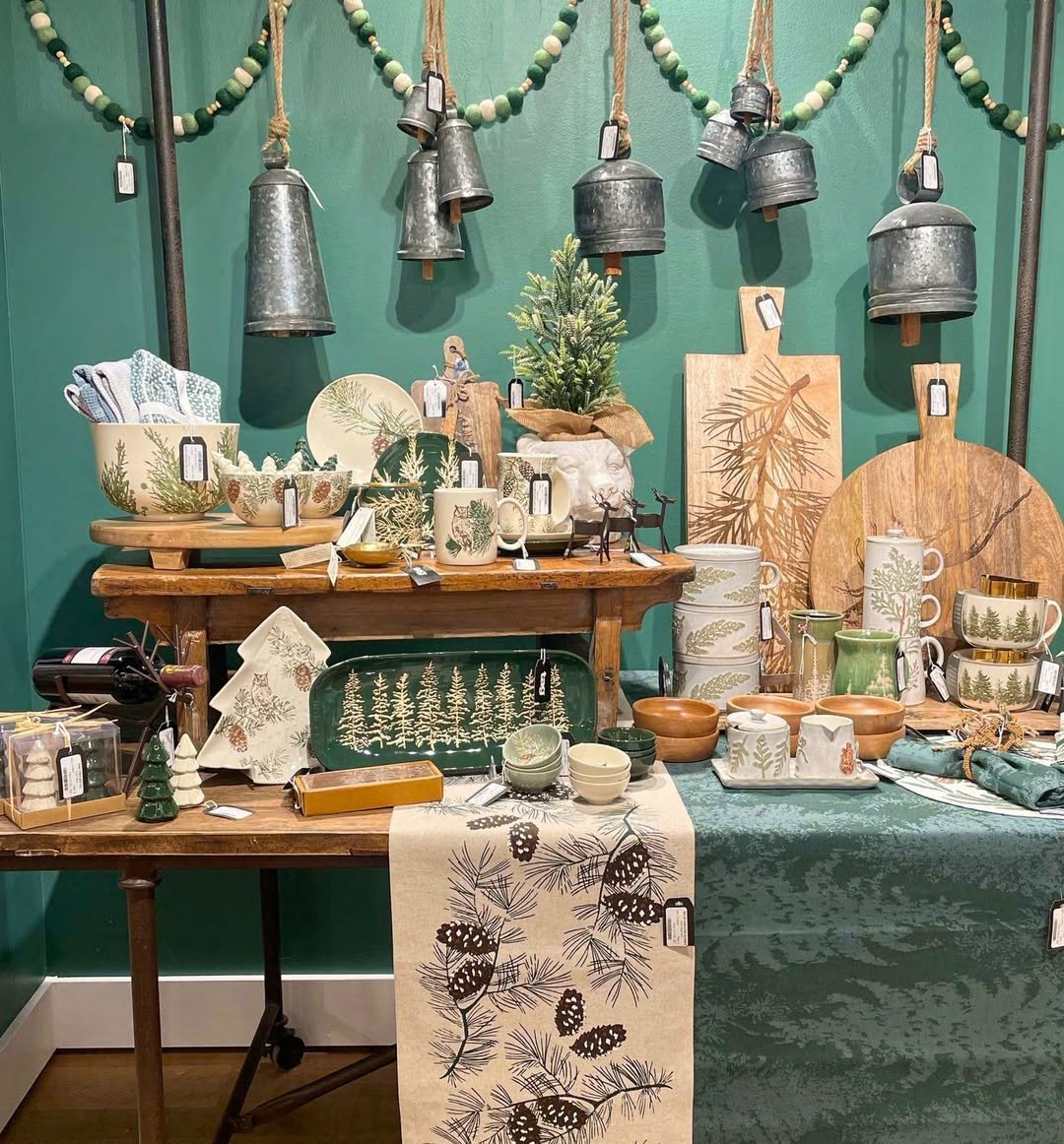 Natural Elements Display in Fall Decor