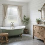 Scandinavian Farmhouse Bathroom