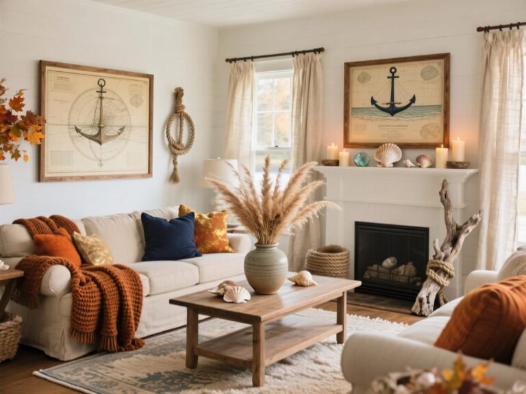 Coastal Fall Decor Ideas