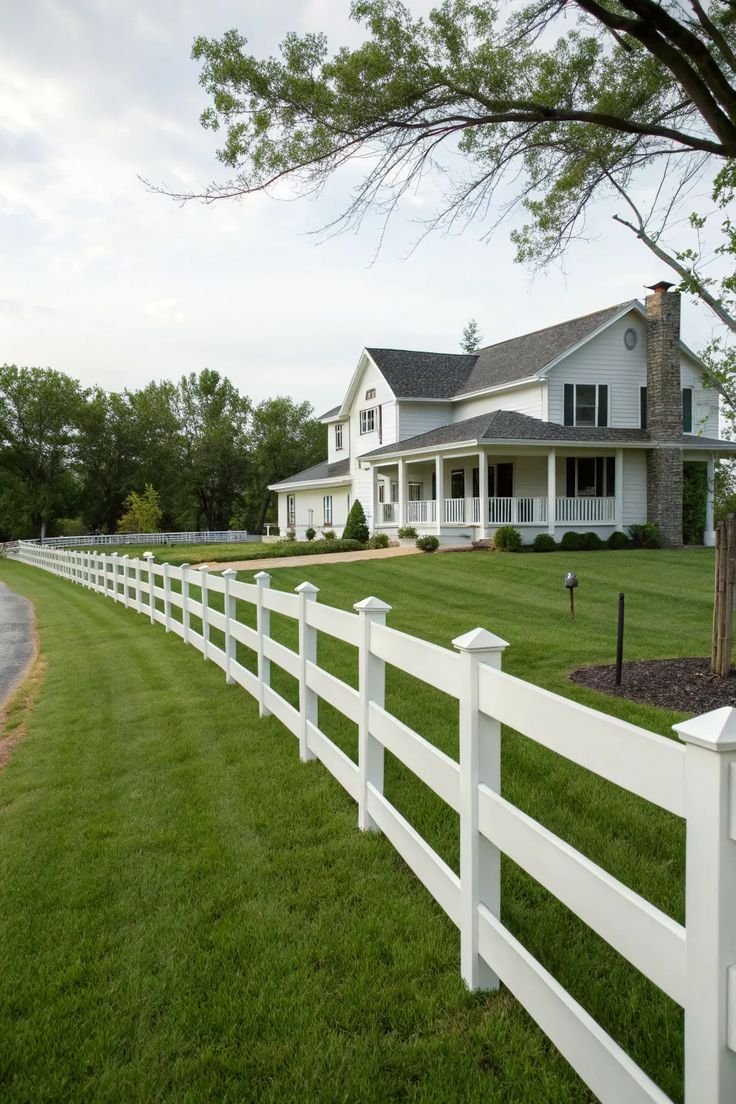 Farmhouse Exterior Designs Farmhouse Fencing
