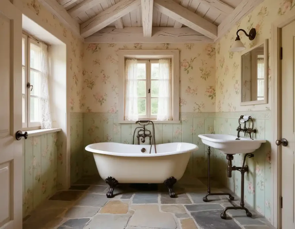 French Country Small Bathroom Ideas