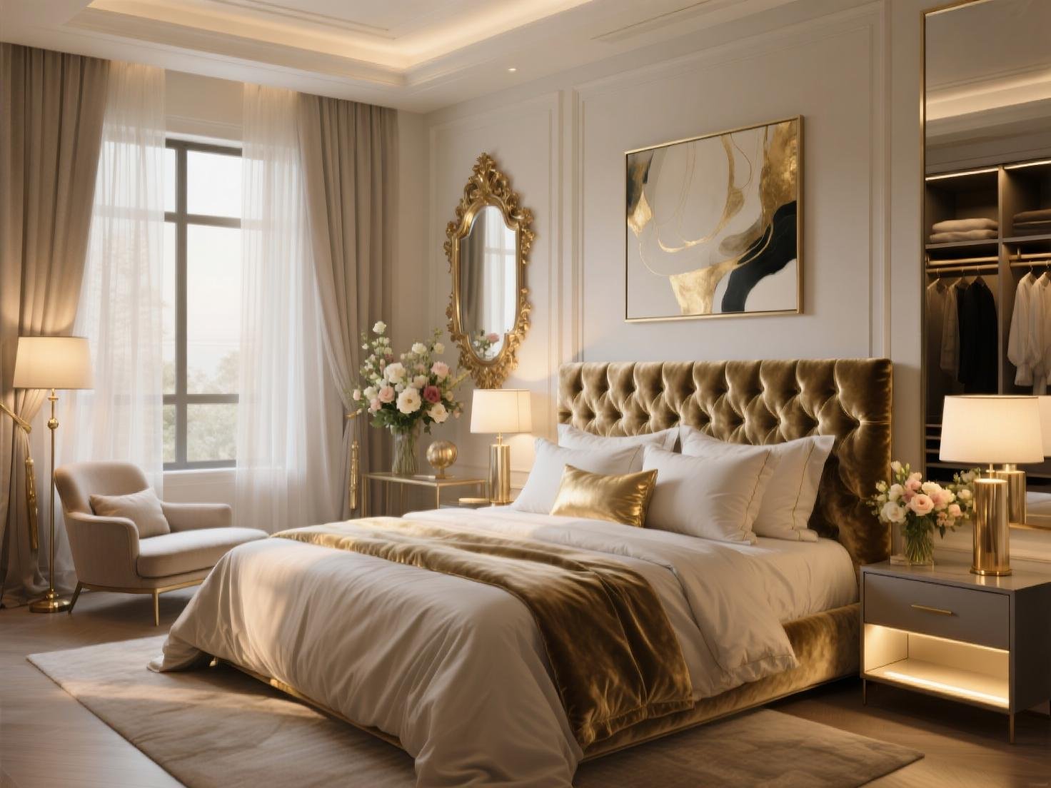 Stunning Luxury Bedroom