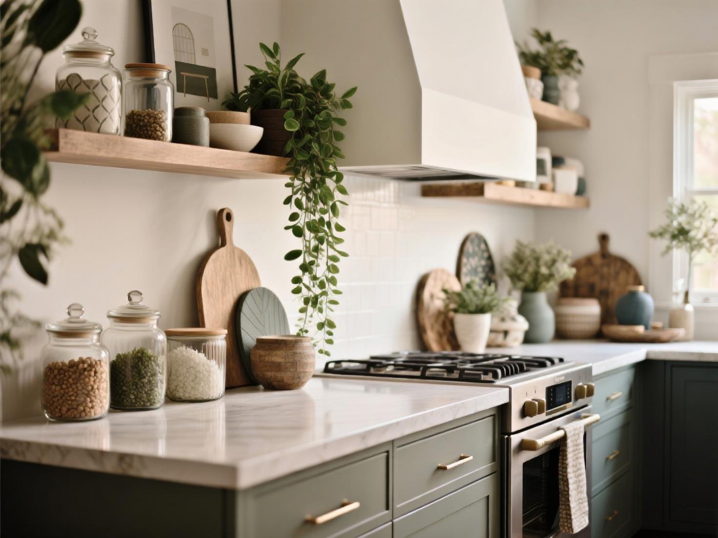 Stylish Ways to Decorate Kitchen Counters