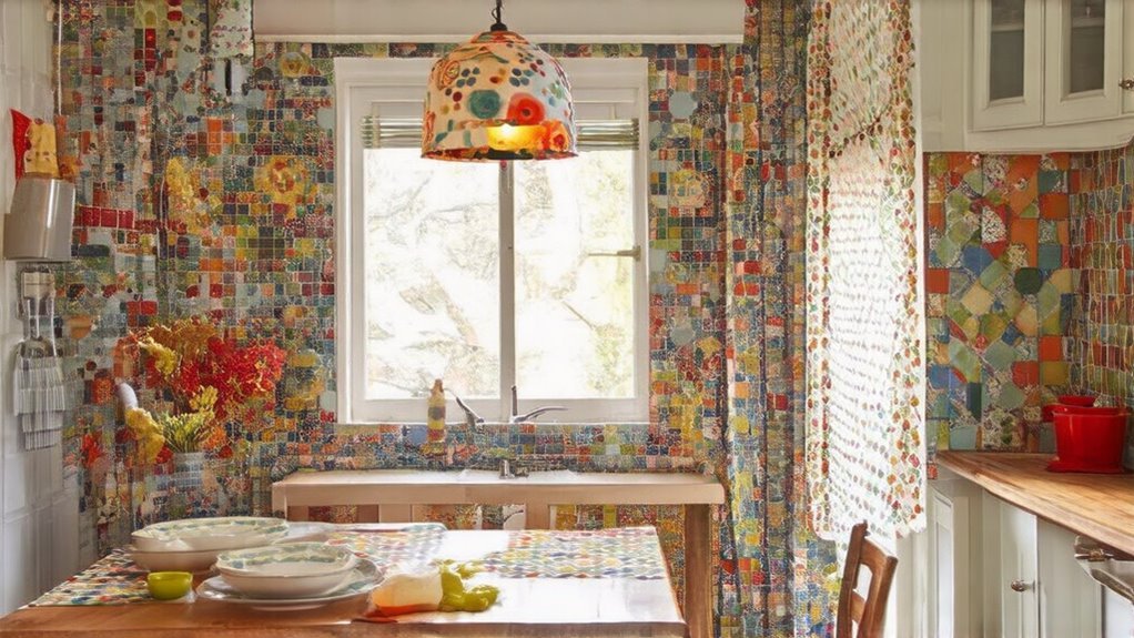 Experiment With Patterned Textiles