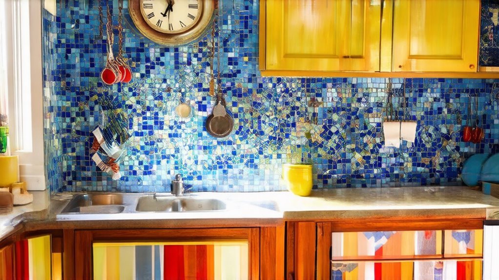 unique backsplash design