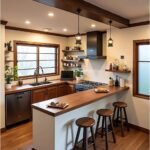 G Shaped Kitchen with Peninsula Ideas