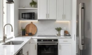 small contemporary kitchen