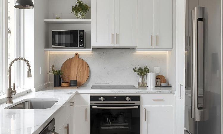 small contemporary kitchen