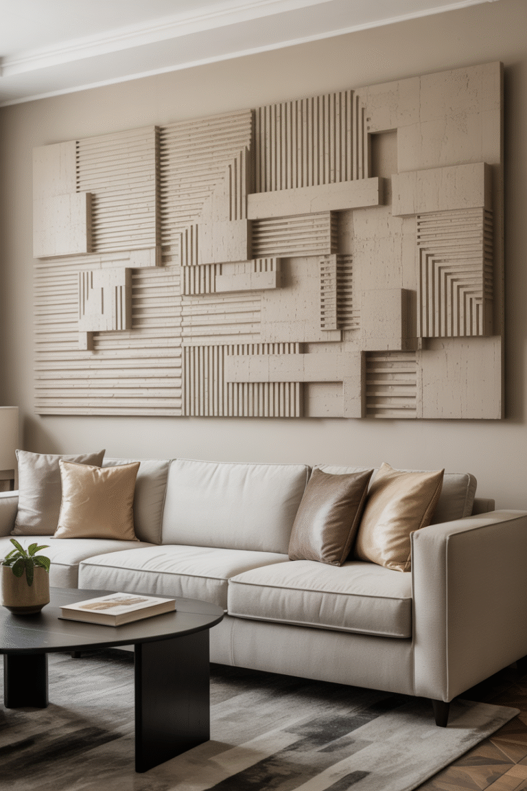 Sofa wall decor ideas