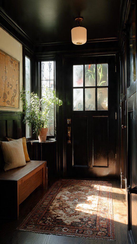 natural light hacks for dark narrow entryways
