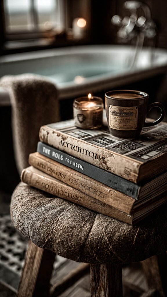 small stack of design and lifestyle magazines