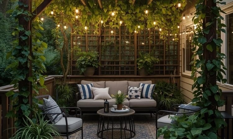 backyard deck privacy ideas
